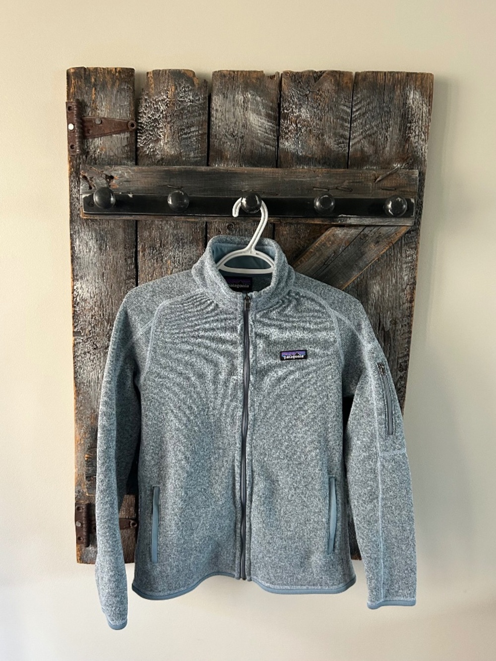 Women's Patagonia Full Zipper Better Sweater Light Aqua